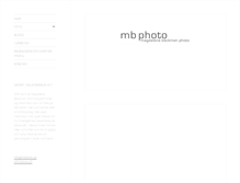 Tablet Screenshot of mbphoto.se